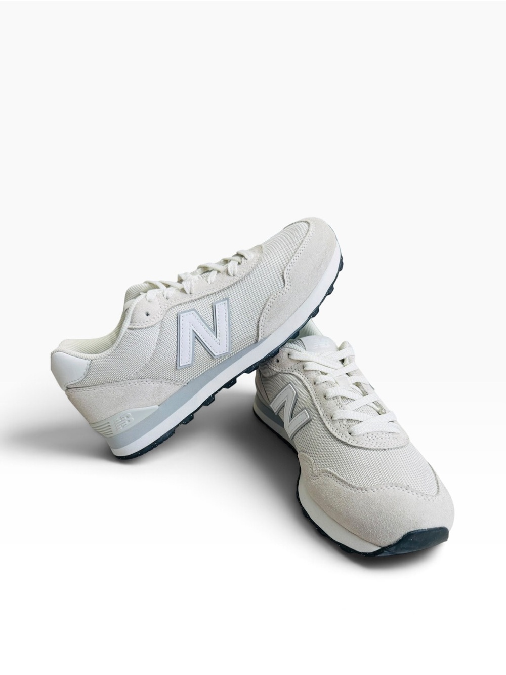 New Balance 515 Women’s Sneakers White/Sea Salt Suede Mesh W 9.5, M 8
